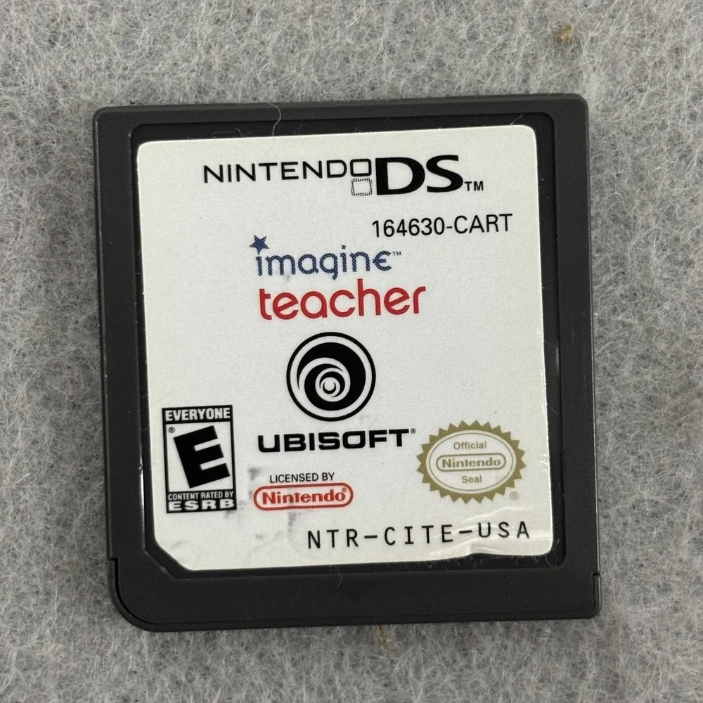 Imagine Teacher Nintendo DS Video Game Cartridge Only Ubisoft E‎ Rated ESRB